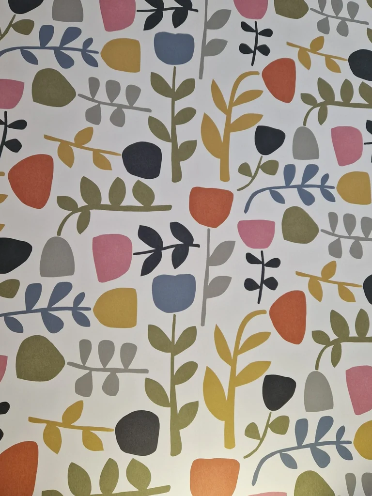 Floral wallpaper